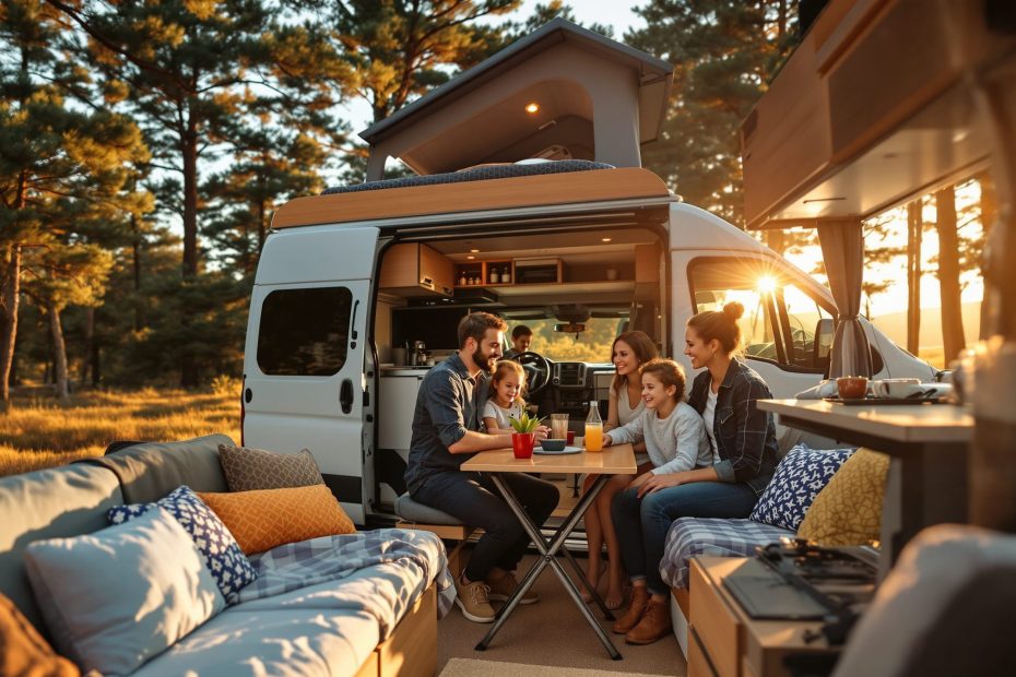 quel fourgon aménagé pour 4 personnes