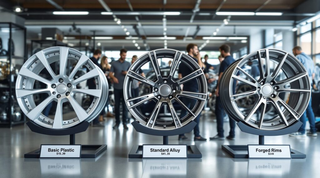 Covering jantes prix : les différences de coût entre les options disponibles