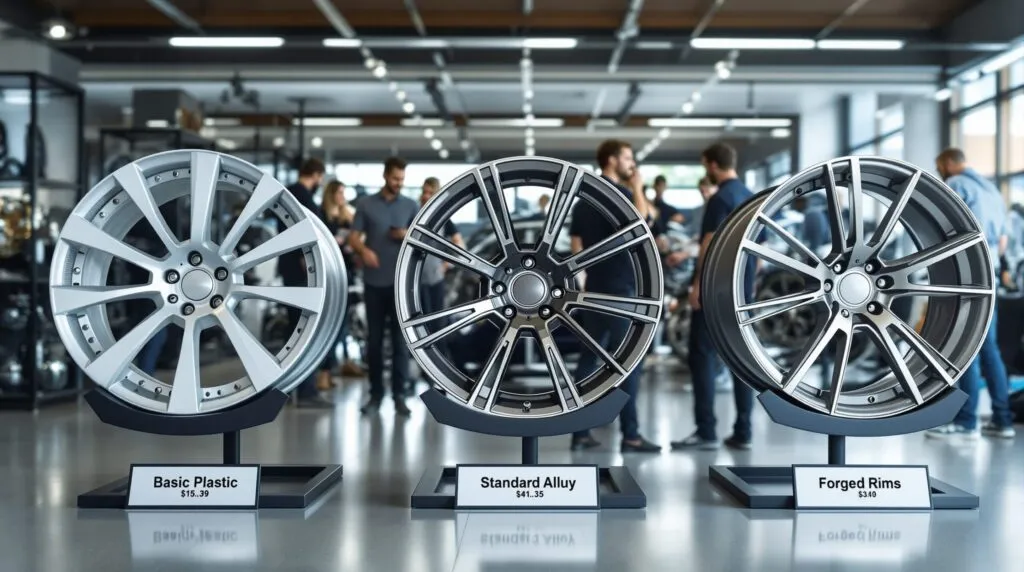 Covering jantes prix : les différences de coût entre les options disponibles