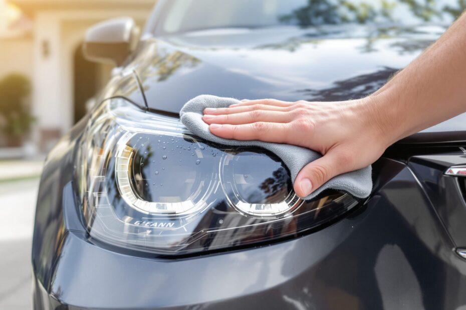 comment nettoyer les phares d'une voiture