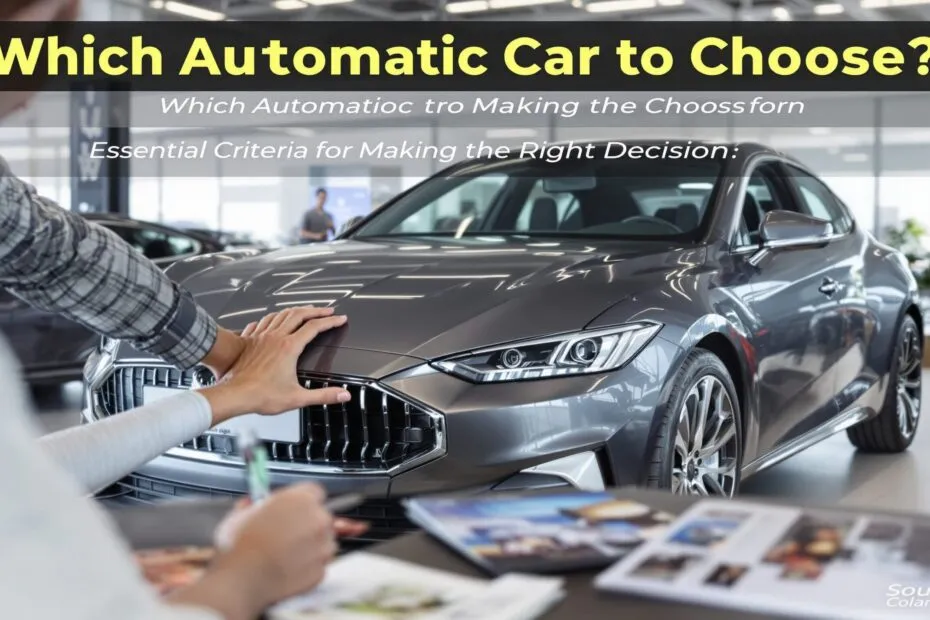 quelle voiture automatique choisir