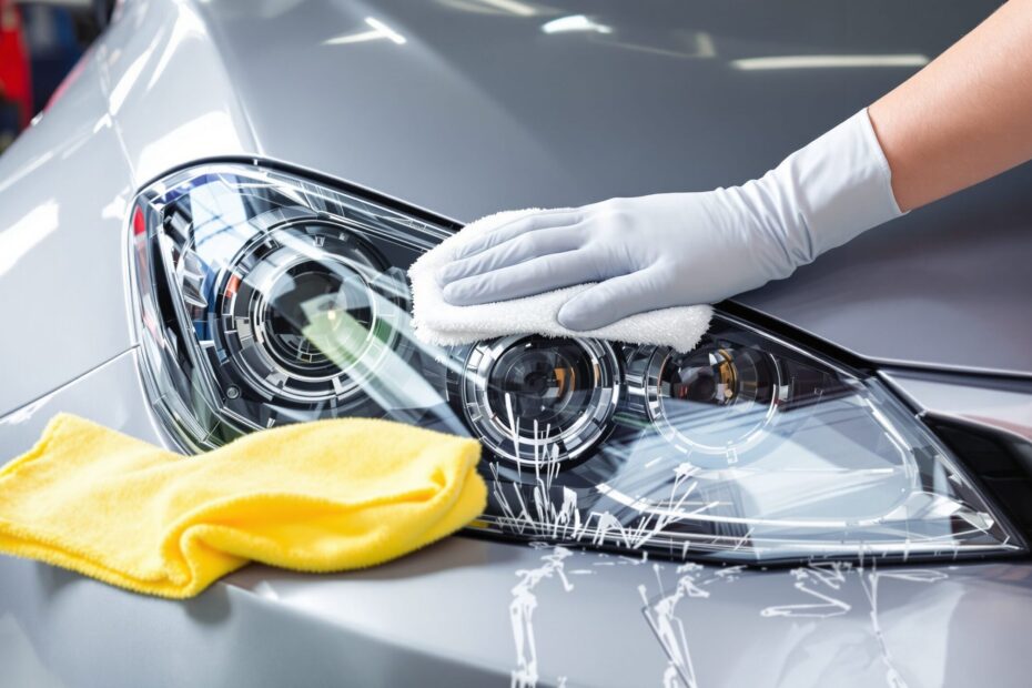 comment nettoyer les phares d'une voiture