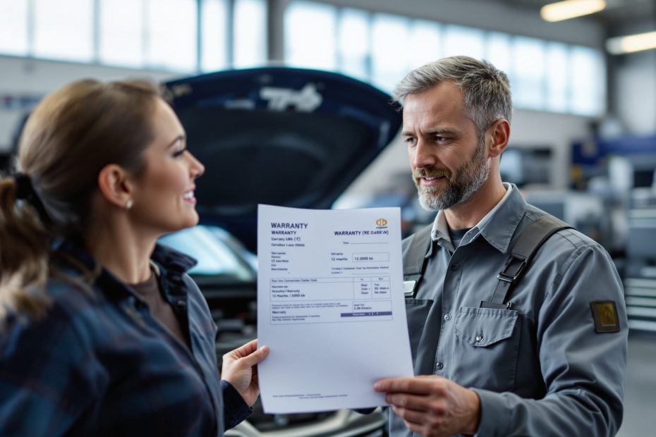 quelle est la durée de garantie d'une réparation automobile