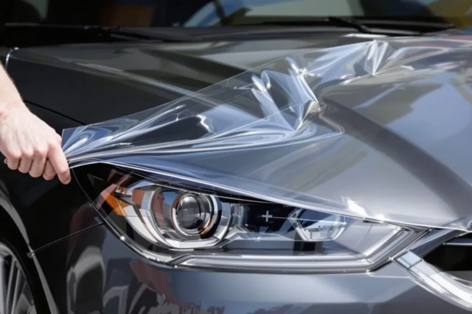 covering transparent voiture