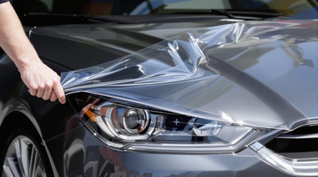 Protéger la carrosserie sans la masquer : pourquoi choisir un film transparent auto ?