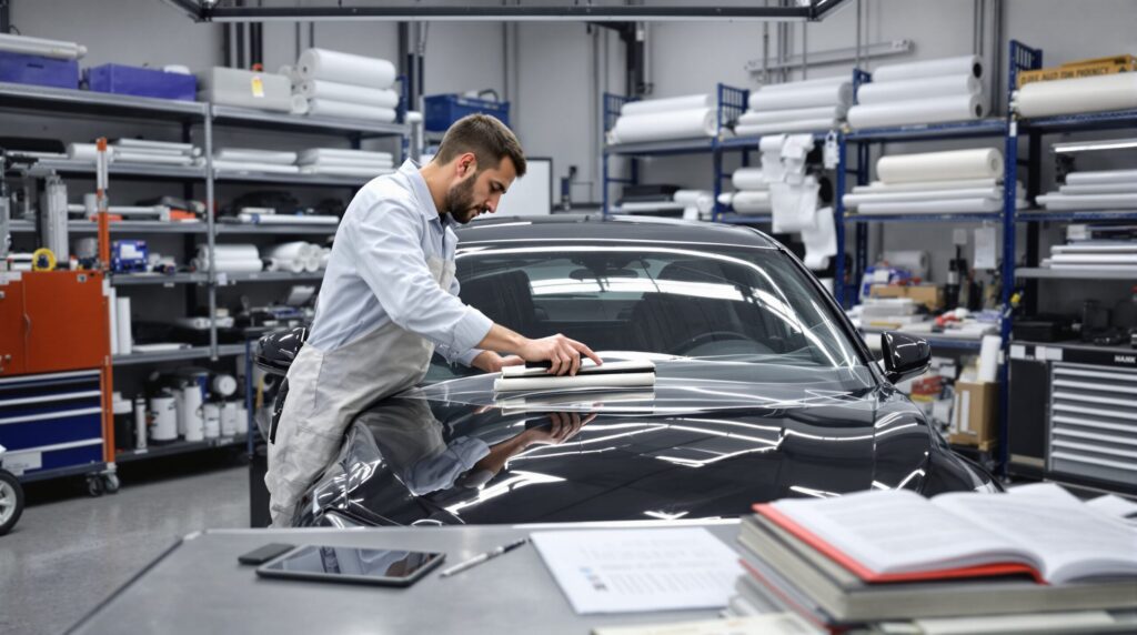 Se former à la pose de film de protection carrosserie auto pour booster sa carrière artisanale