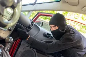 vol électronique de voiture