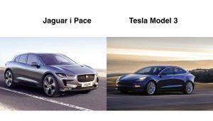 jaguar-ipace-tesla-model3