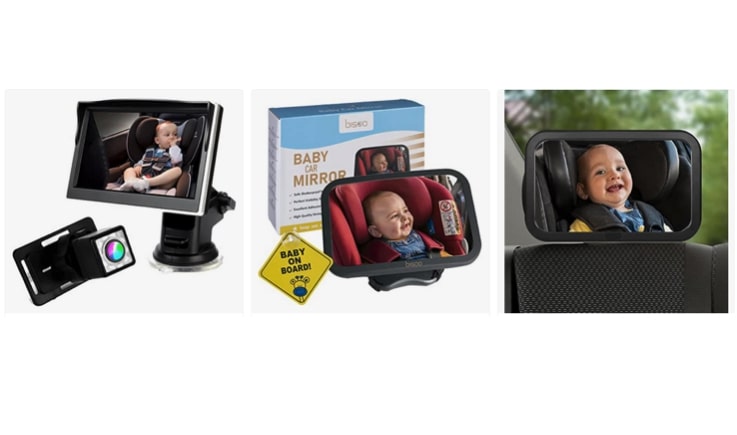  Funbliss Miroir de voiture pour bébé - Miroir de