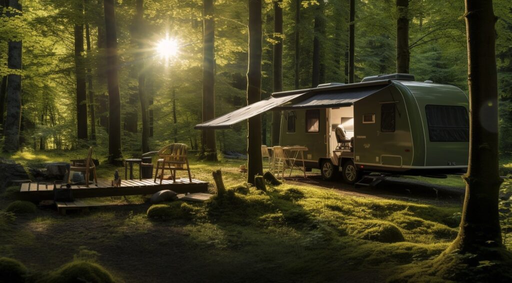 caravane camping-car remorque
