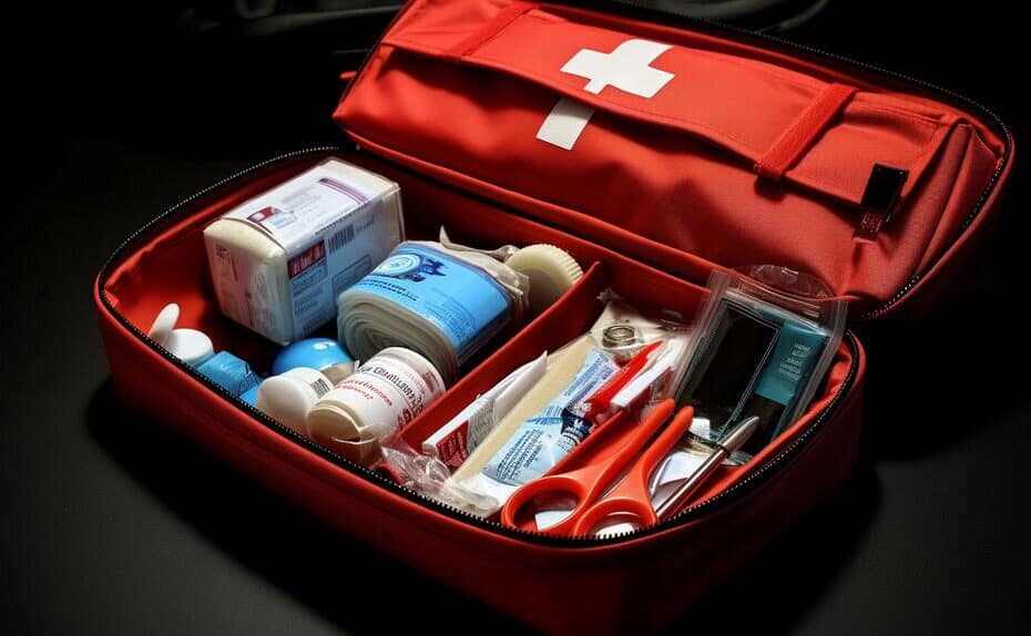 trousse de secours pour voiture