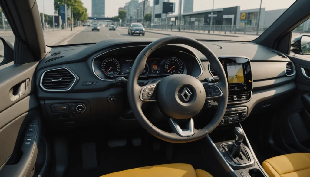 Installation astucieuse de caméra de recul sur écran Renault pour plus de sécurité