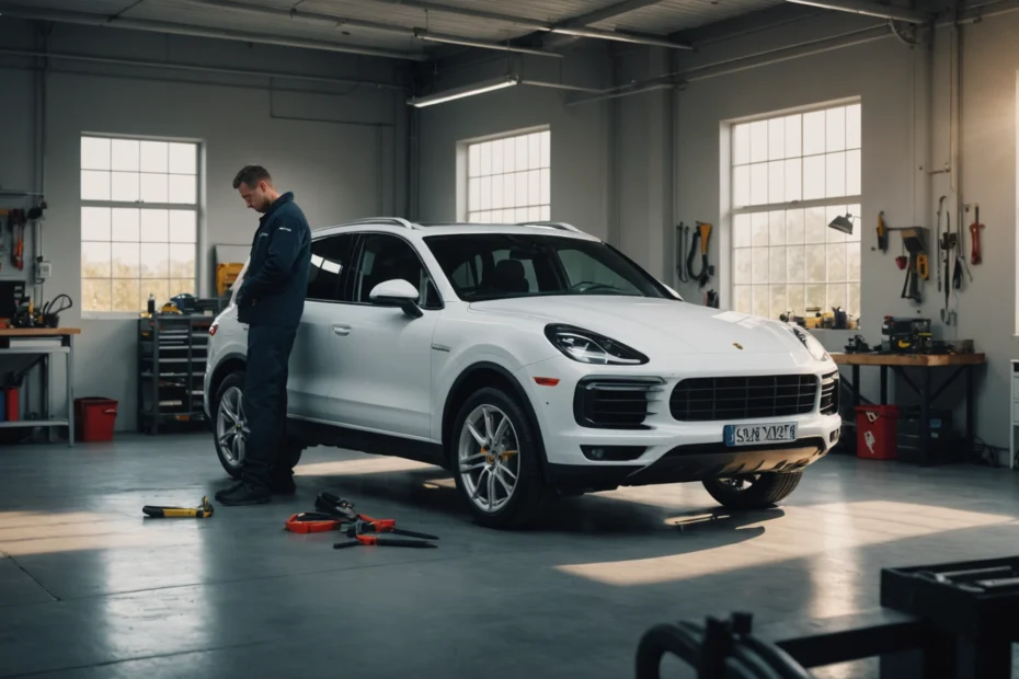 entretien porsche cayenne