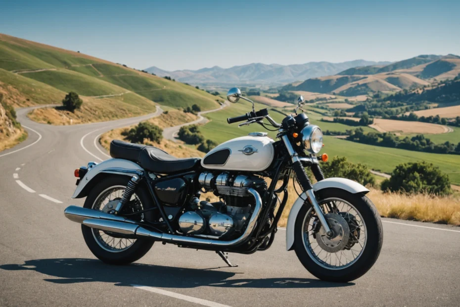 flanc blanc pour pneu moto