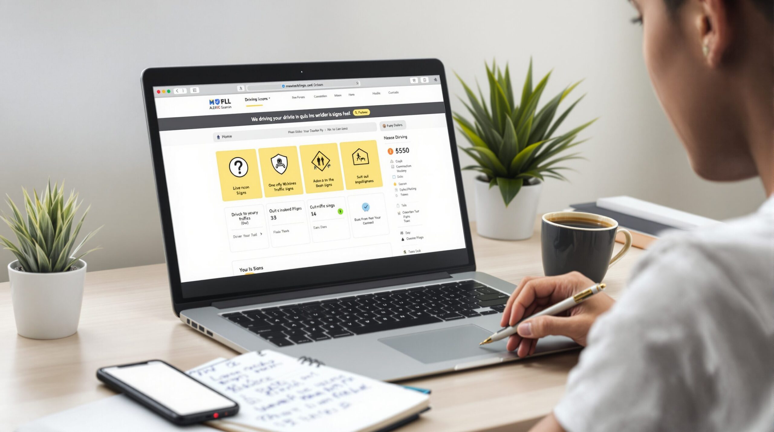 Comment réviser le code de la route en ligne efficacement