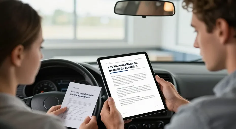 les 100 questions du permis de conduire pdf