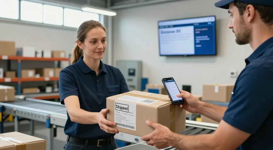 que veut dire colis expédié