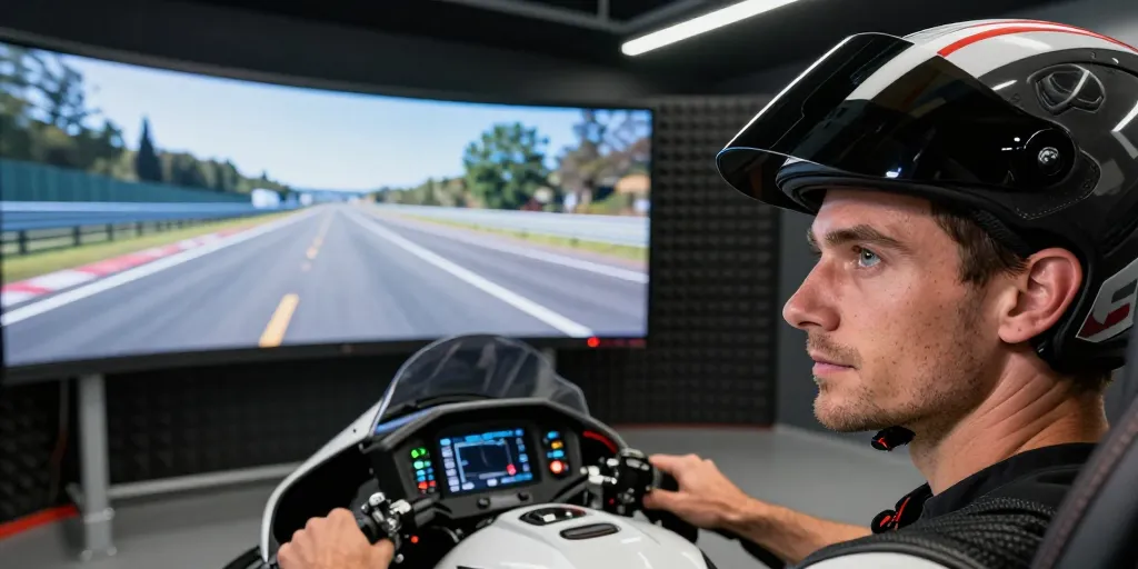 Simulation covering moto : le simulateur 3D idéal pour valider le rendu ?