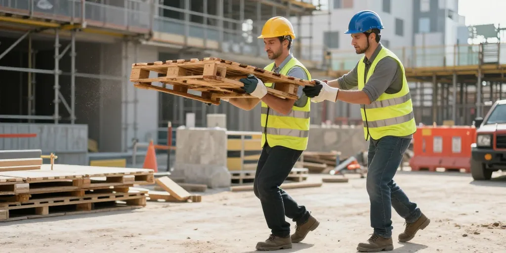 Technique correcte de levage : la méthode pour garantir la sécurité sur chantier ?