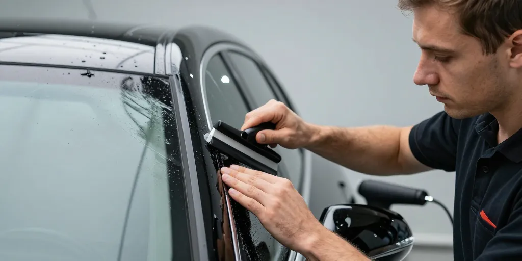 Vitres teintées de voiture : le budget pour une pose professionnelle ?